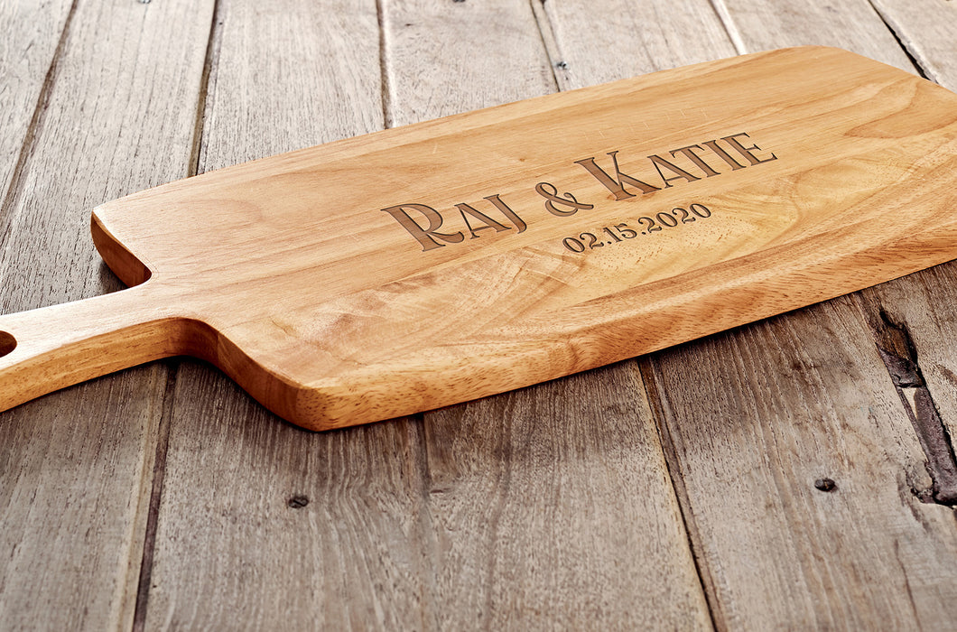 Solid Wood Charcuterie Board